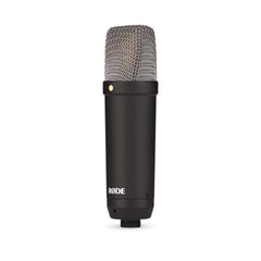 Rode Condenser Microphones Black Signature Series Large Diaphragm Condenser Microphone with Shock Mount, Pop Filter and XLR Cable for Music Production, Vocal Recording, Streaming and Podcasting