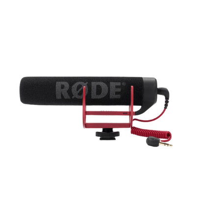 rode condenser microphones rode video mic go on-camera shotgun microphone - open box