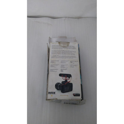 rode condenser microphones rode video mic go on-camera shotgun microphone - open box b stock