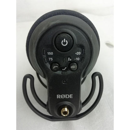 rode condenser microphones rode videomic pro plus directional on-camera condenser microphone - open box b stock