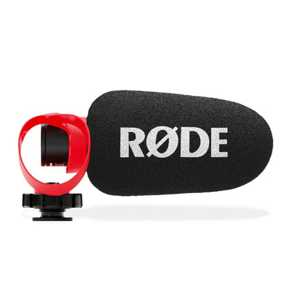 rode condenser microphones rode videomicro ii ultra-compact on-camera microphone