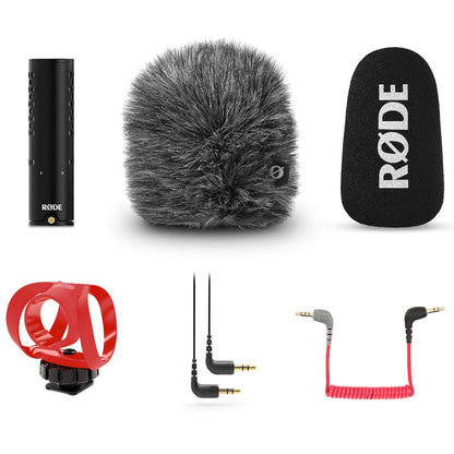 rode condenser microphones rode videomicro ii ultra-compact on-camera microphone