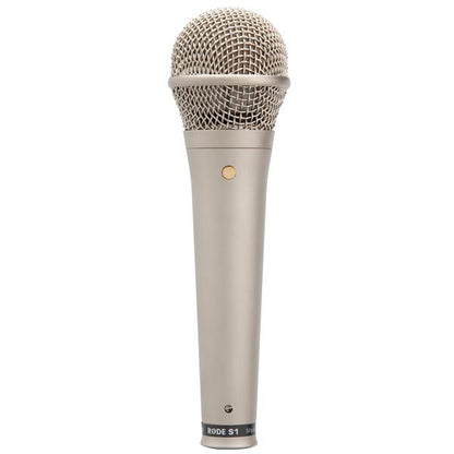 Rode Condenser Microphones Satin Nickel Rode S1 Live Condenser Vocal Microphone