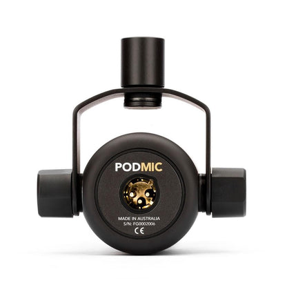 Rode Dynamic Microphones Rode Pod Mic Dynamics Podcasting Microphones - Black