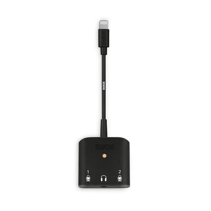rode headphones rode sc6-l mobile interview kit dual trrs input & headphone output for ios devices