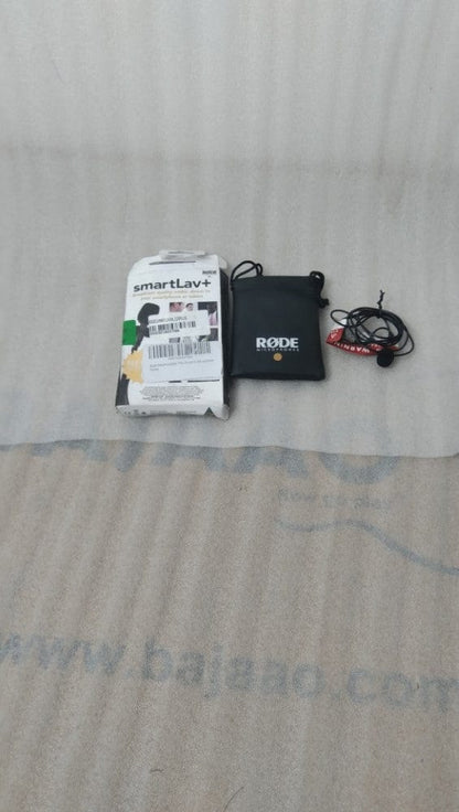 rode lavalier microphones rode smart lavalier plus dynamic microphone - open box b stock