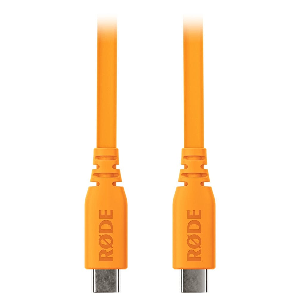 rode microphone accessories orange rode sc17 1.5m usb-c to usb-c cable    #color_orange