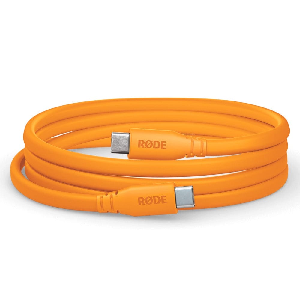 rode microphone accessories rode sc17 1.5m usb-c to usb-c cable    #color_orange