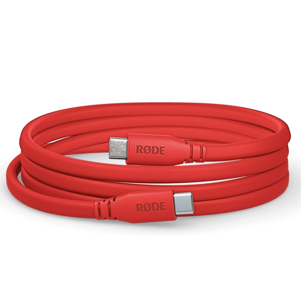 rode microphone accessories rode sc17 1.5m usb-c to usb-c cable    #color_red