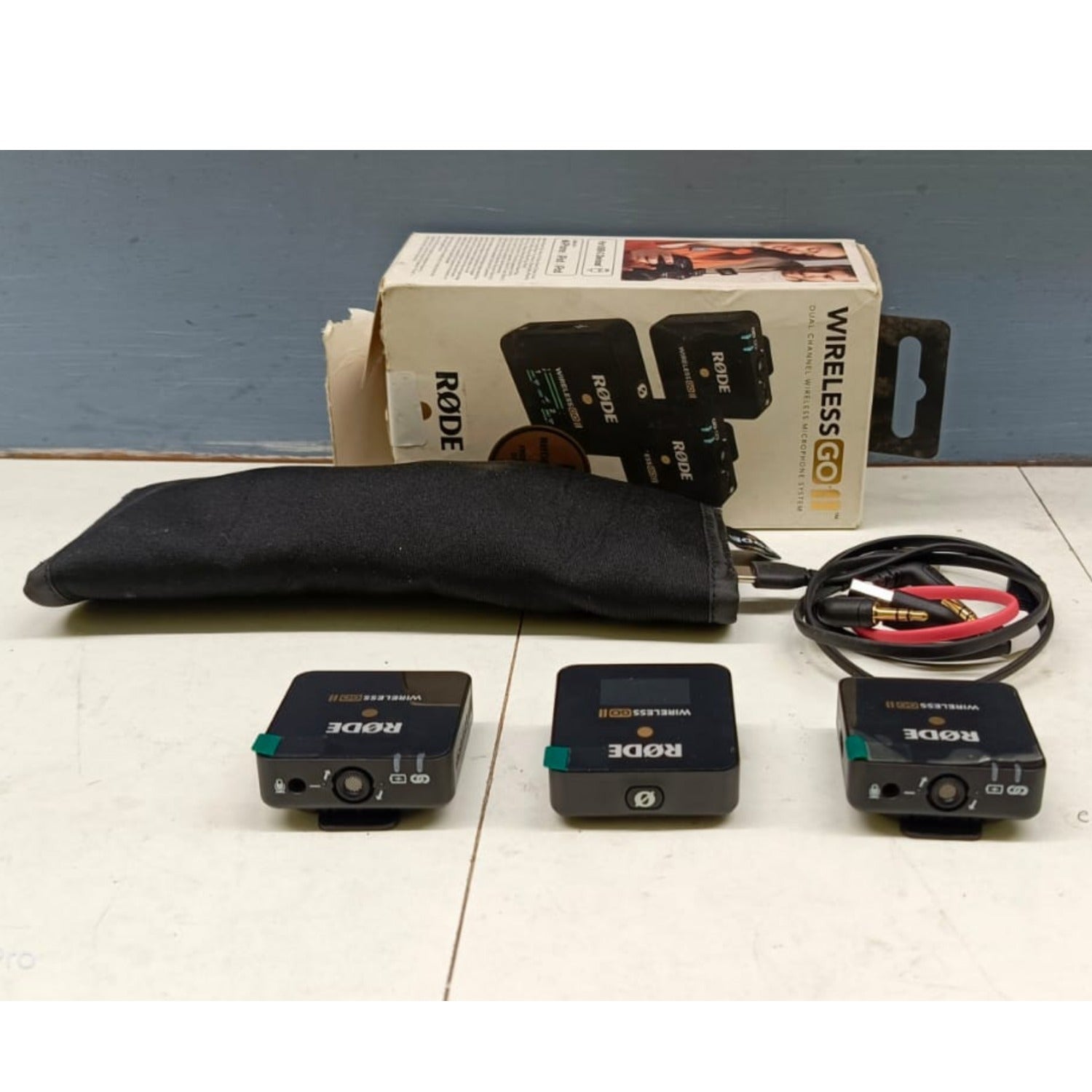 Rode Wireless Systems 2023011005695 Rode Wireless Go ll Dual Channel Wireless Microphone System - Open Box #barcode_2023011005695