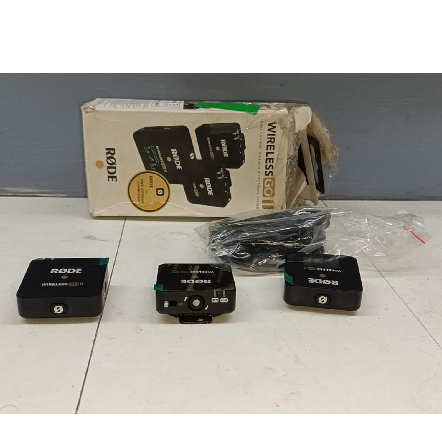 Rode Wireless Systems 202401002894 Rode Wireless Go ll Dual Channel Wireless Microphone System - Open Box #barcode_2023011005695