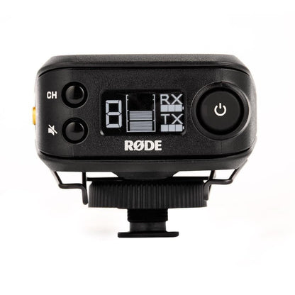 rode wireless systems rode rx-cam camera mounted wireless receiver - black