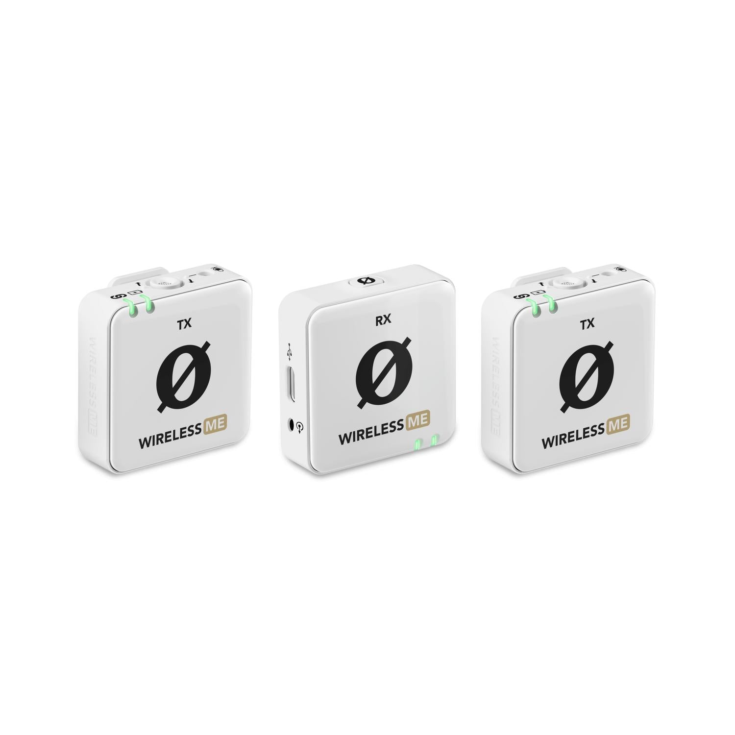 Rode Wireless Systems Rode Wireless ME Dual Compact Wireless Microphone System #color_white