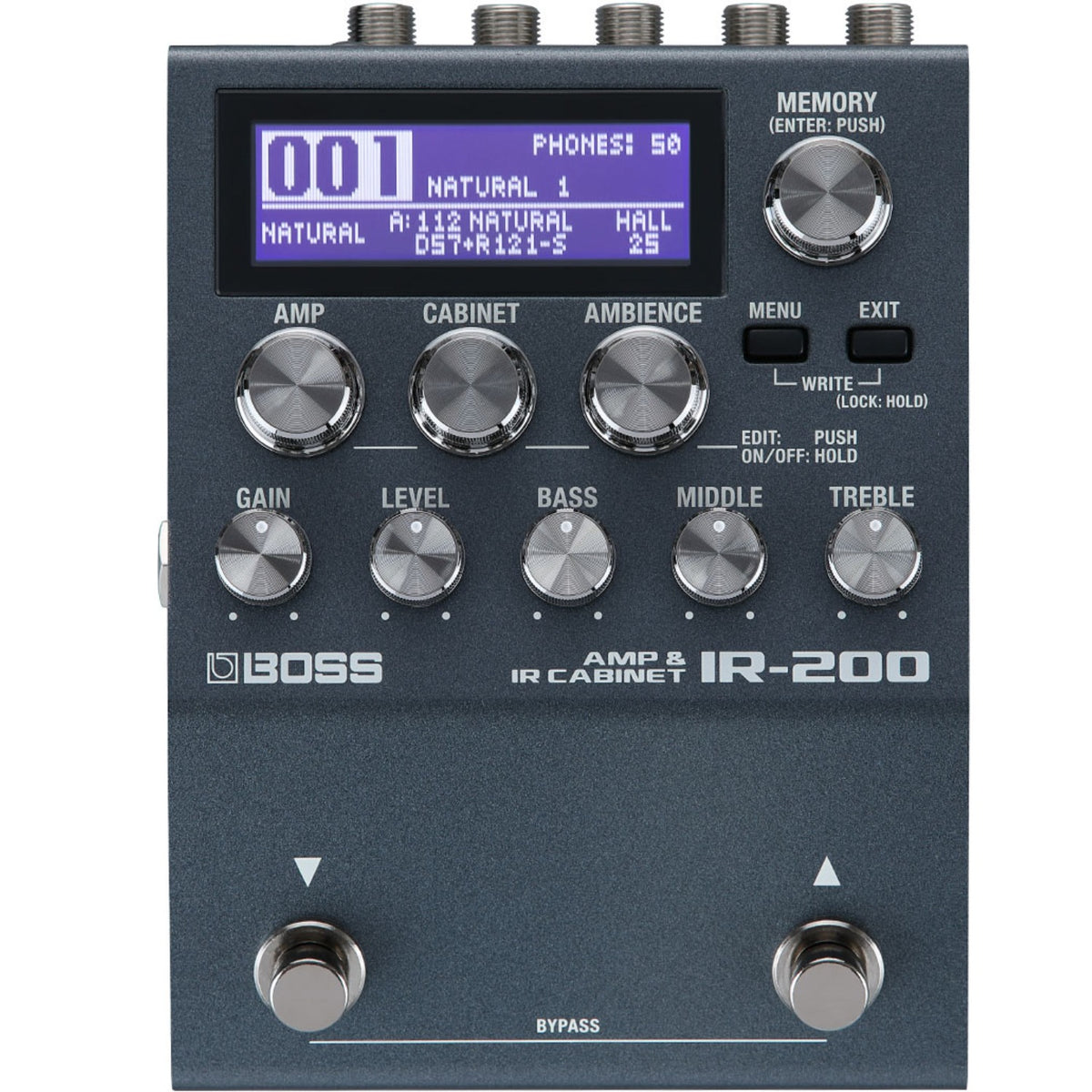 Roland Amp Emulator Pedals Roland IR-200 Amplifier & IR Cabinet Effect Pedal
