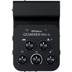 Roland Analog Mixers Black Roland Go Mixer Pro X Audio Mixer for Smartphones