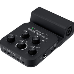 Roland Analog Mixers Black Roland Go Mixer Pro X Audio Mixer for Smartphones