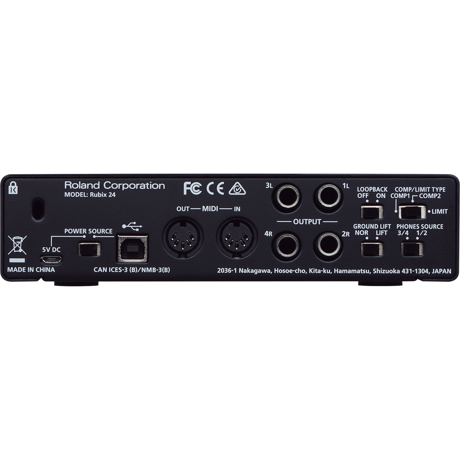 Roland Audio Interfaces Roland Rubix 24 USB Audio Interface