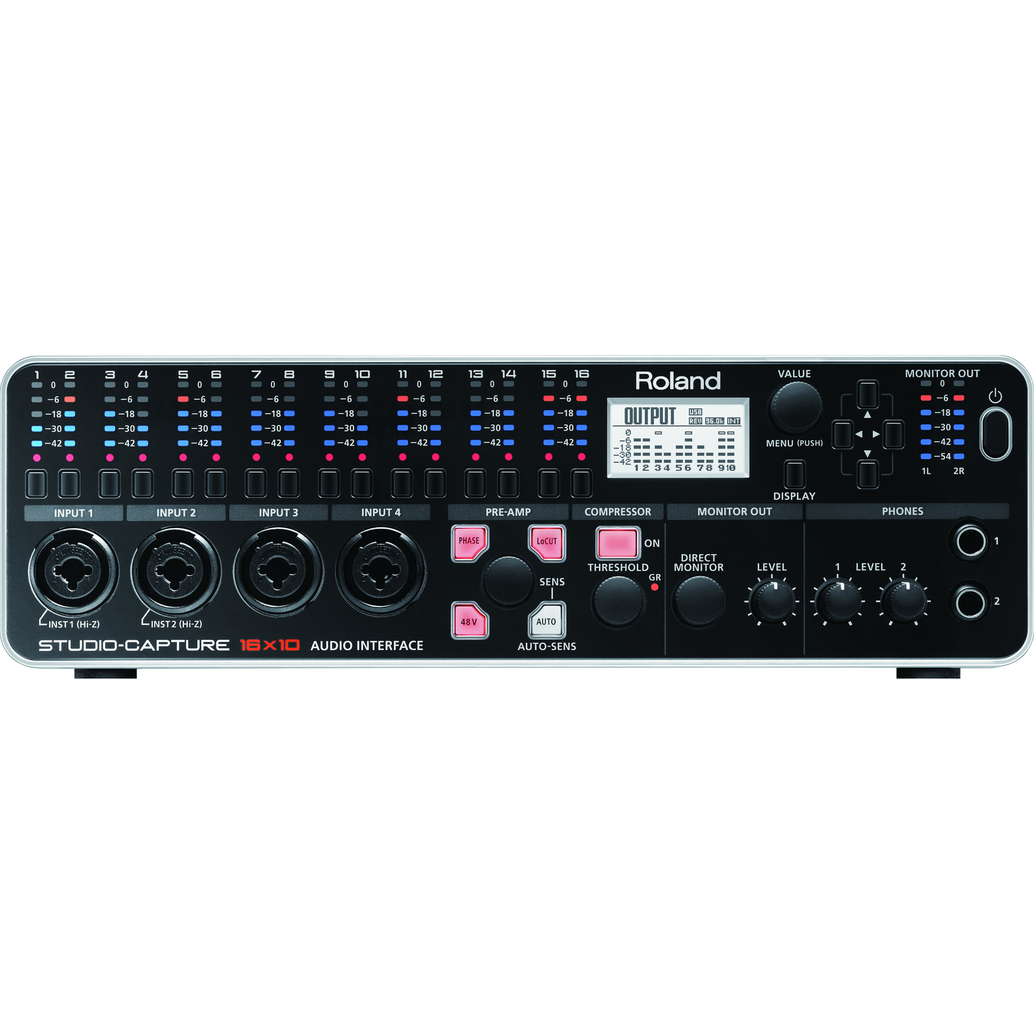 Roland Audio Interfaces Roland UA1610 Studio Capture USB 2.0 Audio Interface