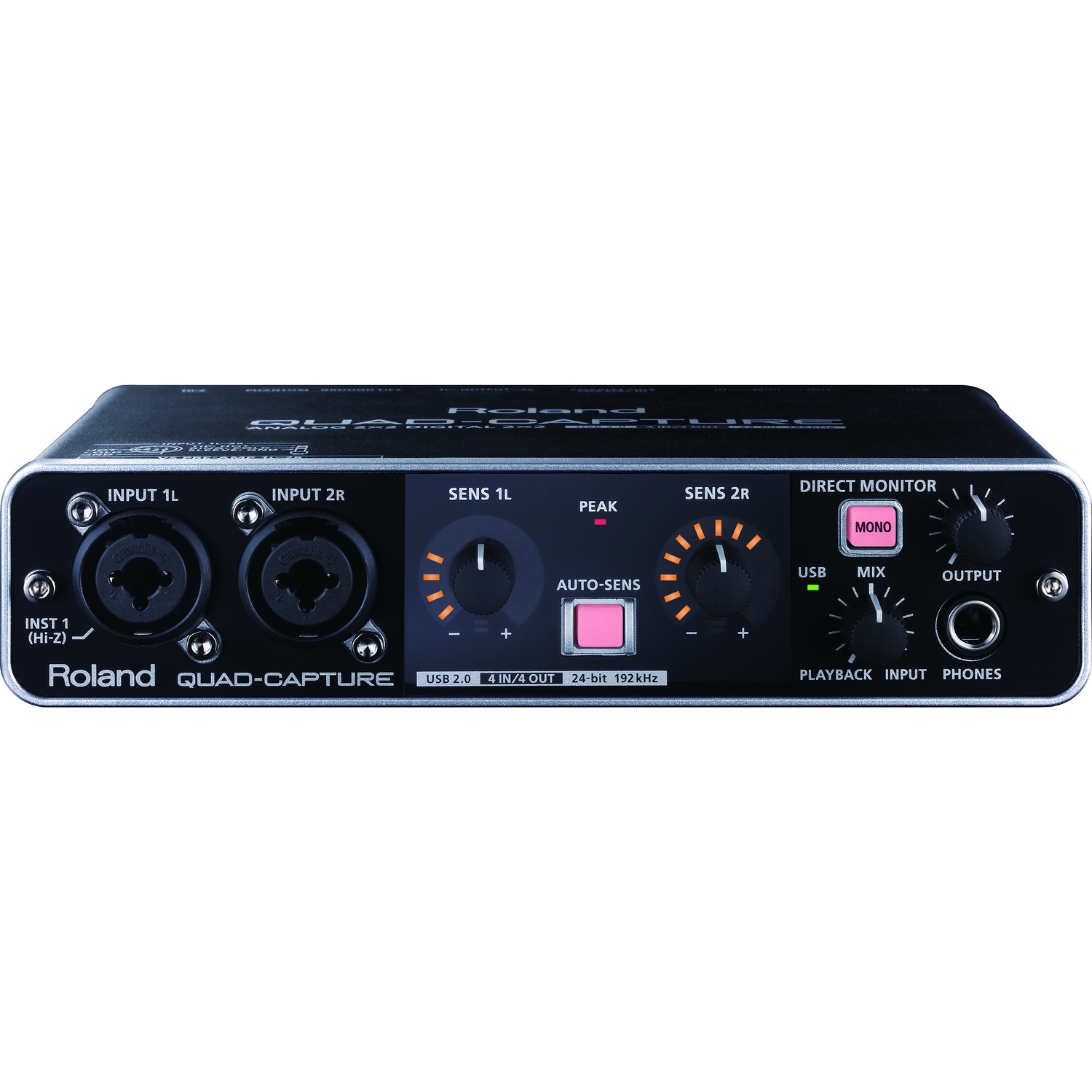 Roland Audio Interfaces Roland UA55 QuadCapture USB 2.0 Audio Interface