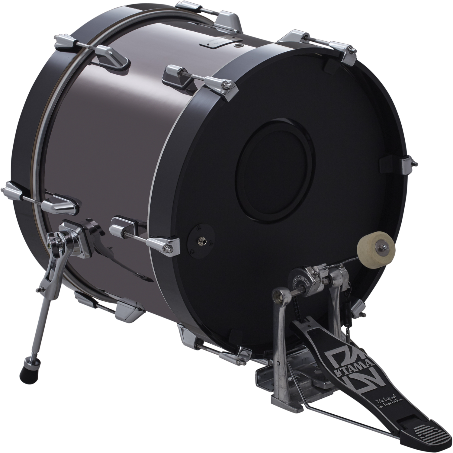 Roland Bass Drums Roland KD-180 18 Inch Bass Drums- Black Chrome