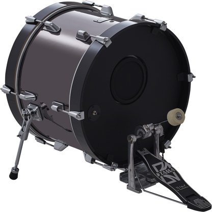 Roland Bass Drums Roland KD-180 18 Inch Bass Drums- Black Chrome