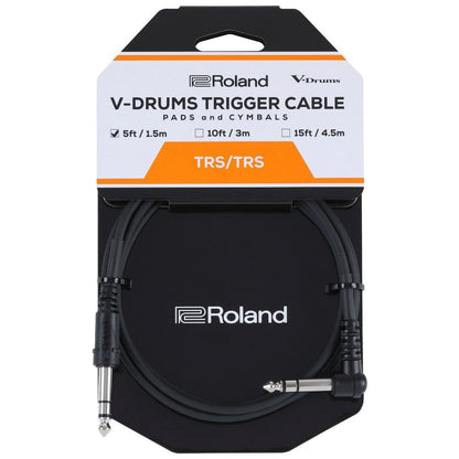 roland cables and connectors black roland pcs 5 tra v-drums trigger cable 
