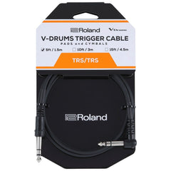 Roland Cables and Connectors Black Roland PCS 5 TRA V-Drums Trigger Cable