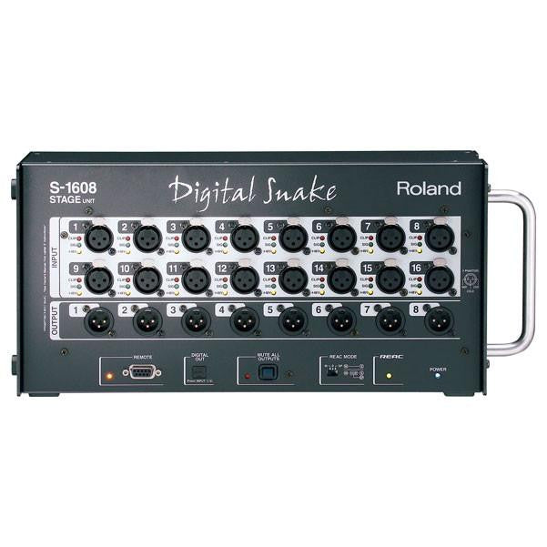 roland cables and connectors roland s-1608 digital snake system