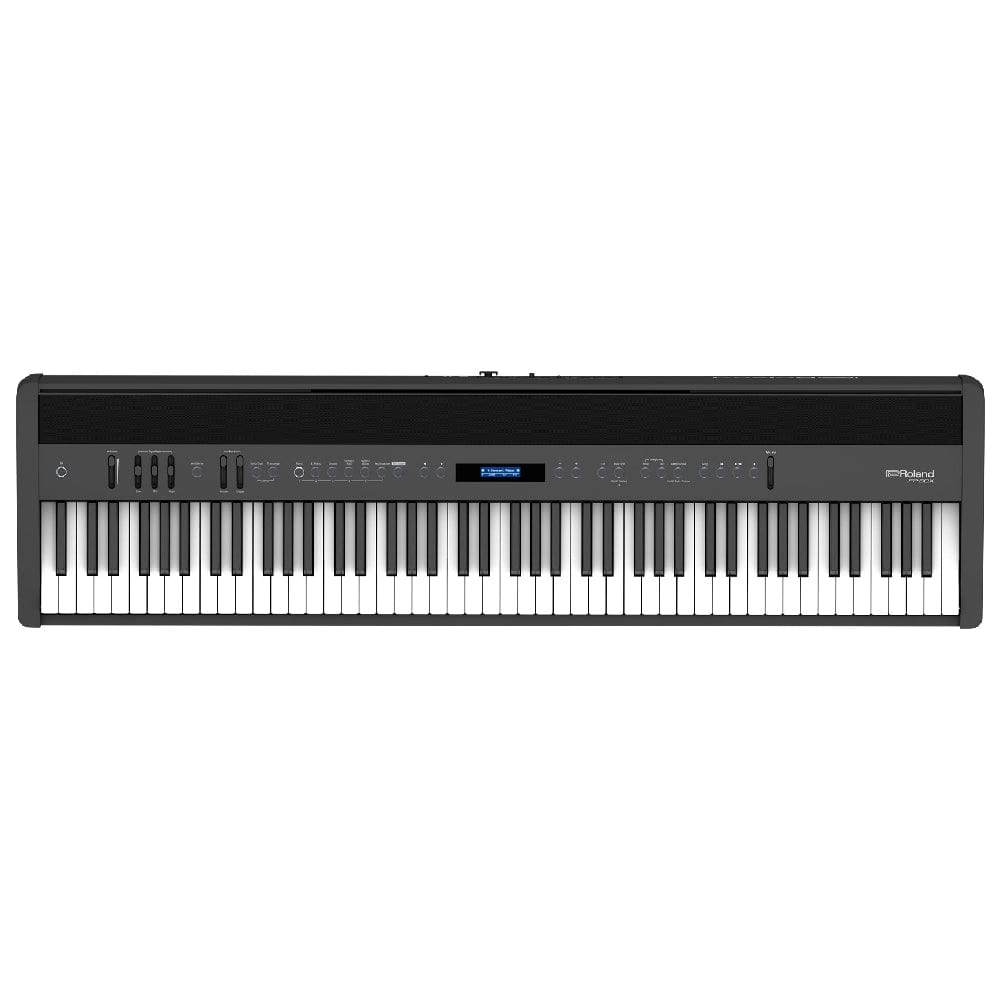 roland digital pianos black roland fp-60x 88 keys digital piano  #color_black,style_only-piano
