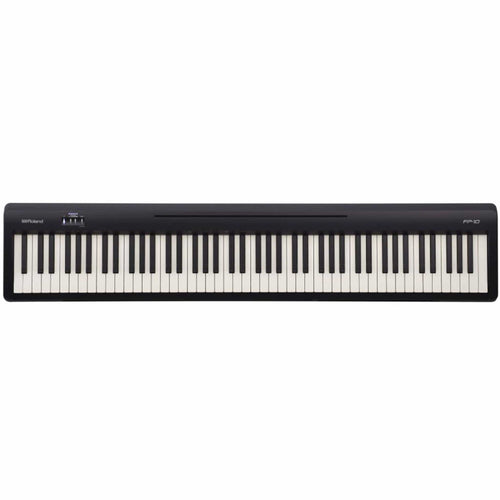 roland digital pianos digital piano roland fp-10 88-key digital piano - black #title_digital-piano