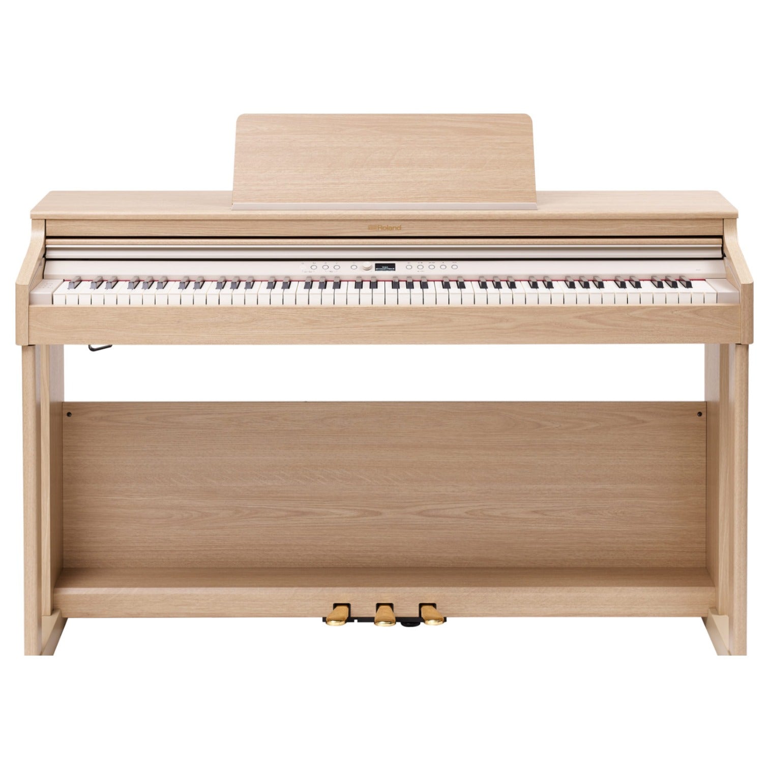 Roland Digital Pianos Light Oak / Piano with Stand Roland RP701 88 Keys Digital Piano #color_light-oak,style_piano-with-stand