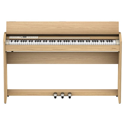 Roland Digital Pianos Light Oak Roland F701 88 Keys Digital Piano