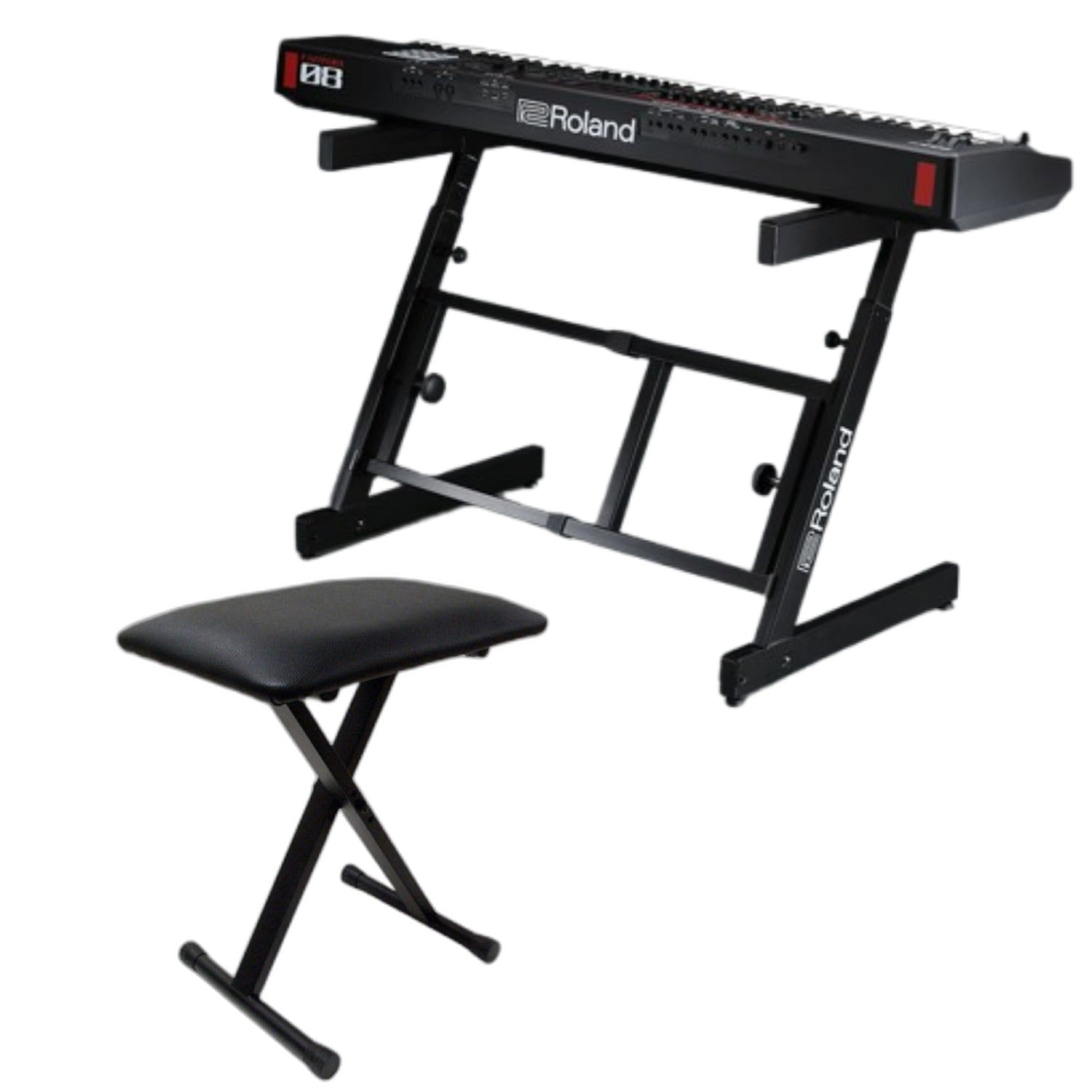 Roland Digital Pianos Piano with Stand & Bench Roland RD-08 88 Keys Stage Digital Piano #style_piano-with-stand-&-bench