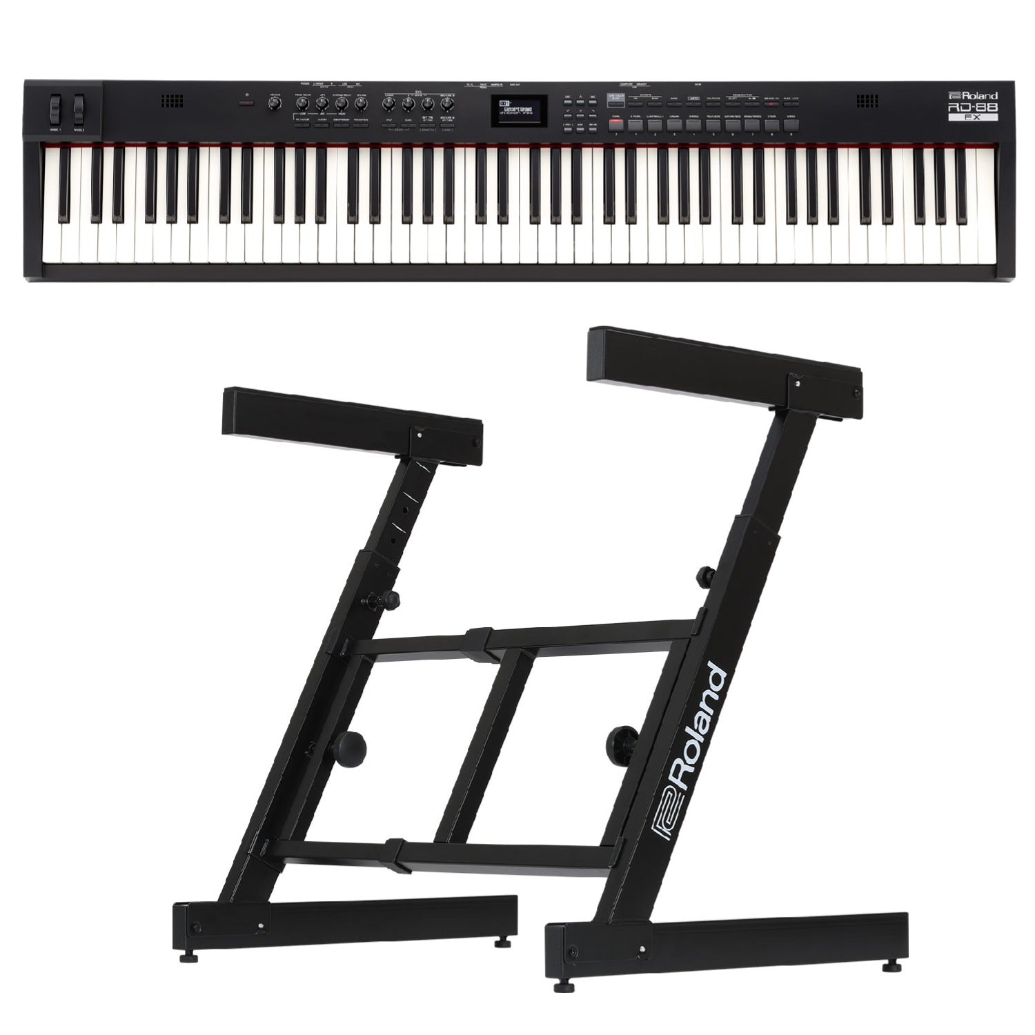 Roland Digital Pianos Piano with Stand Roland RD-88 EX Stage Digital Piano