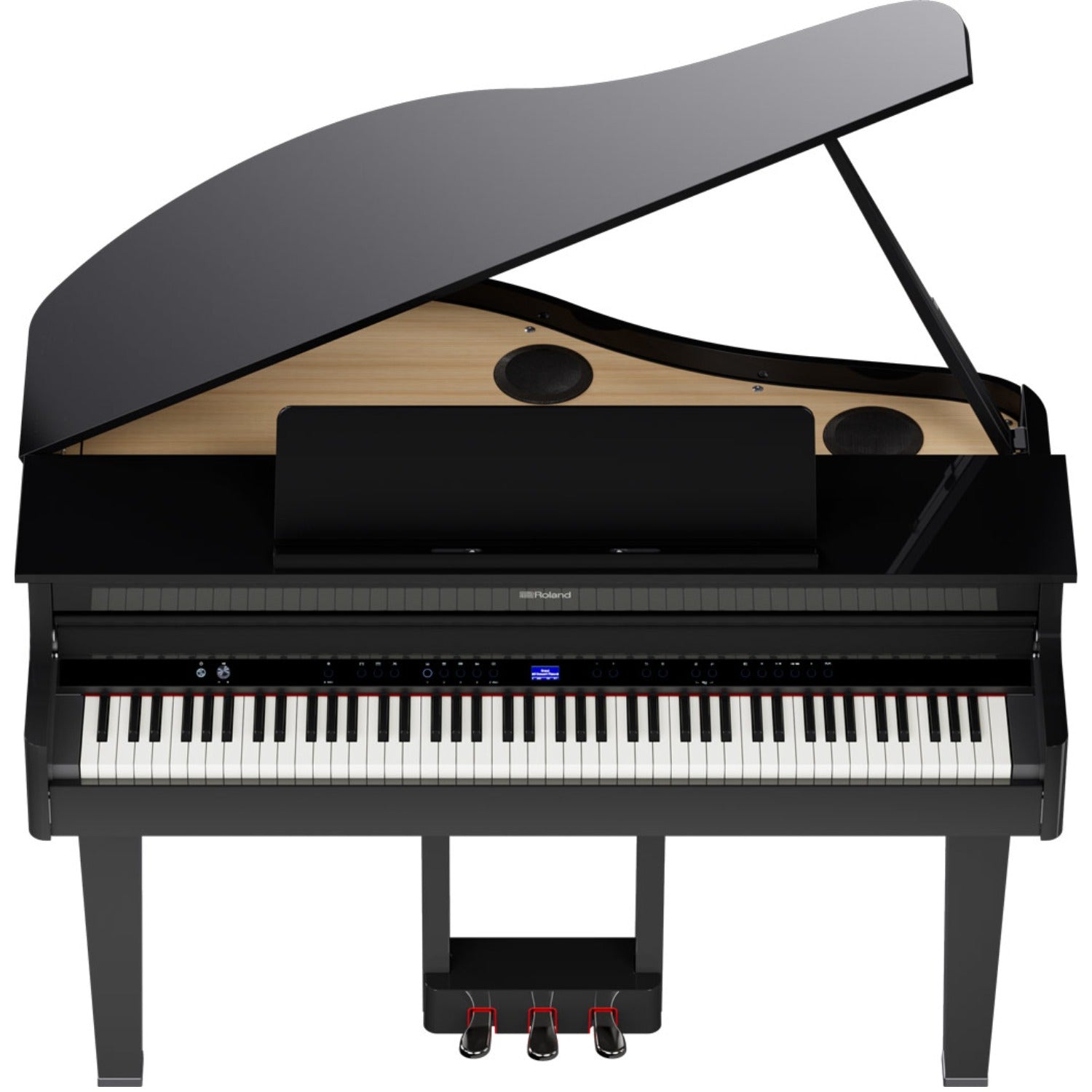 Roland Digital Pianos Polished Ebony Roland GP-6 Grand  Digital Piano 