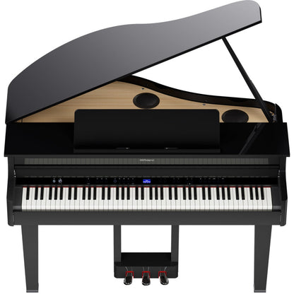 Roland Digital Pianos Polished Ebony Roland GP-6 Grand  Digital Piano 