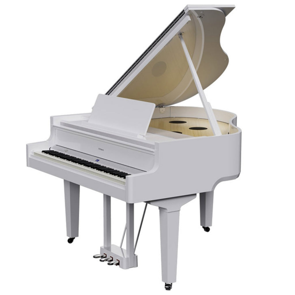 Roland Digital Pianos Polished White / Only Piano Roland GP-9 Digital Piano #color_polished-white,type_only-piano