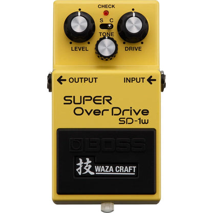roland effect pedals roland sd-1w super overdrive waza craft special edition