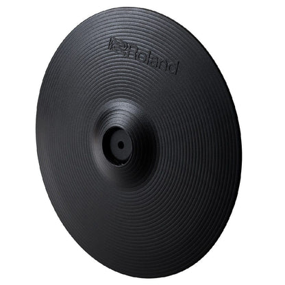 roland electronic cymbal pads black roland cy-12c 12 inch v-cymbal crash   