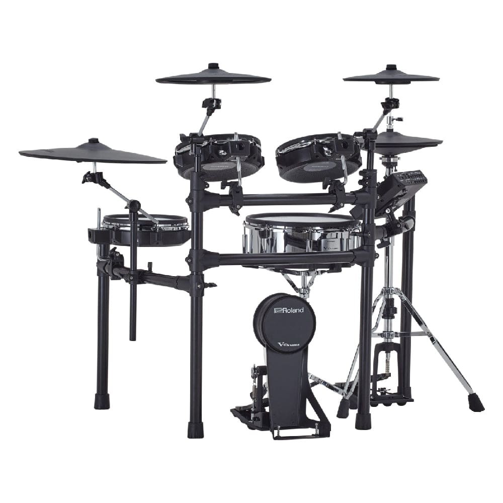 Roland Electronic Drum Kits Black Roland TD-27KV2 V-Drums Electronic Drum Kit with MDS-Compact Drum Stand