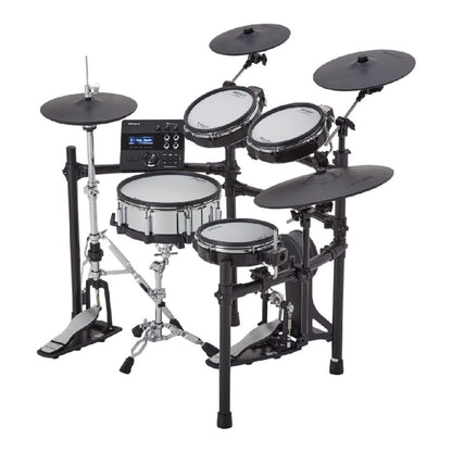 Roland Electronic Drum Kits Black Roland TD-27KV2 V-Drums Electronic Drum Kit with MDS-STD2 Compact Drum Stand