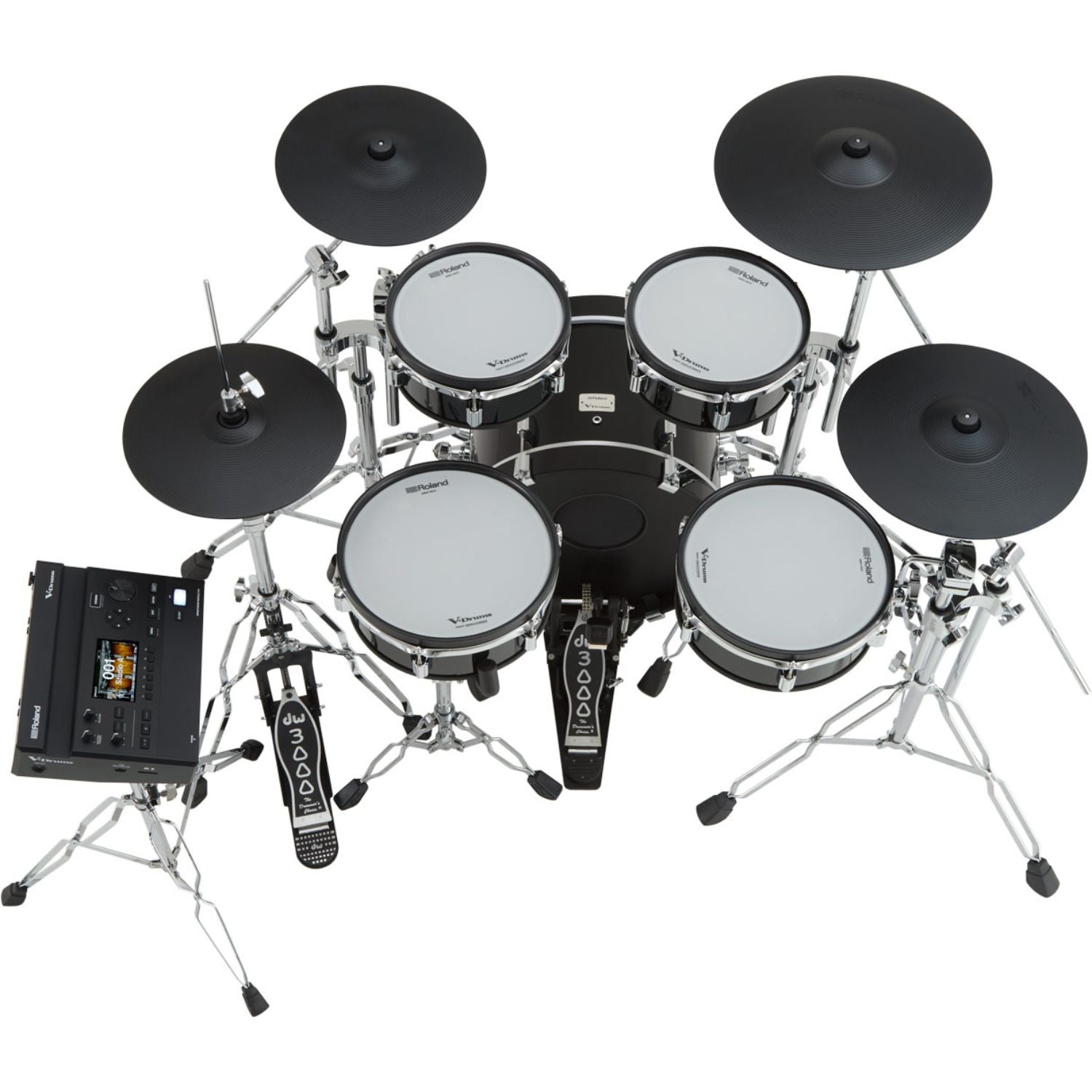 Roland Electronic Drum Kits Black Roland VAD316 V-Drums Acoustic Design Electronic Drum Kit