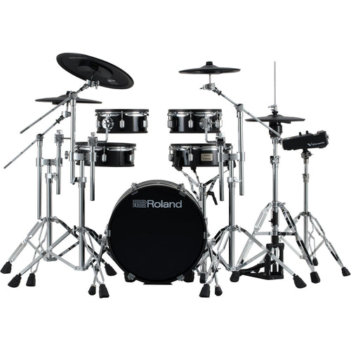 Roland Electronic Drum Kits Black Roland VAD316 V-Drums Acoustic Design Electronic Drum Kit #color_black