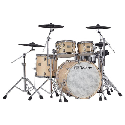 Roland Electronic Drum Kits Gloss Natural Roland VAD706 V-Drums Acoustic Design Electronic Drum Kit - Gloss Natural