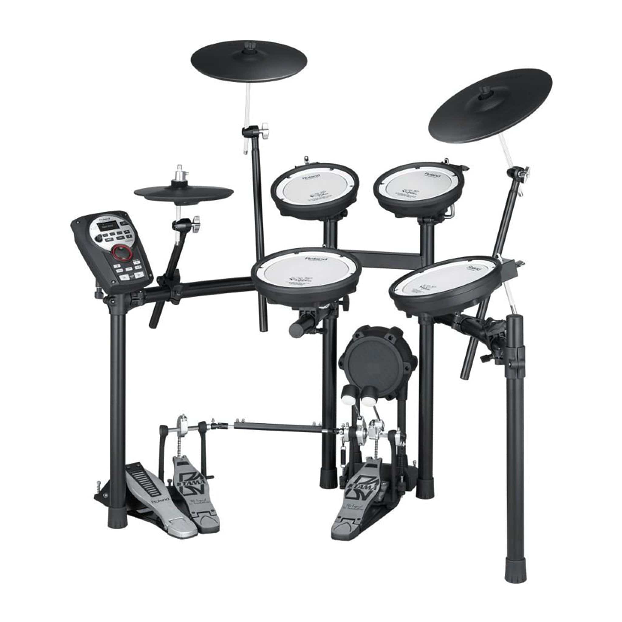Roland Electronic Drum Kits Roland TD-11KV V-Compact Series Electronic Drum Mesh Kit + MDS4V Stand