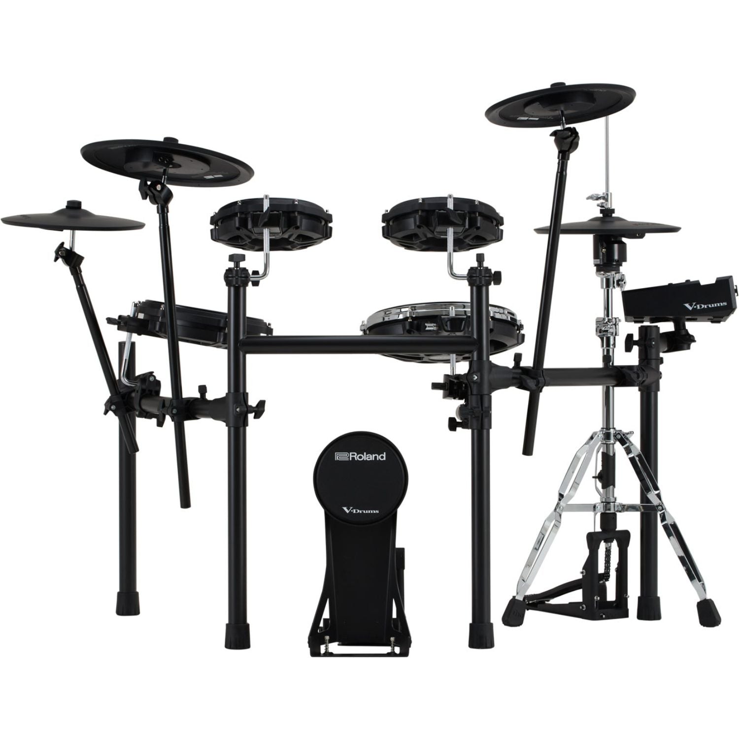 Roland Electronic Drum Kits Roland V Drums Electronic Drum Mesh Kit with MDS-Compact Drum Stand
