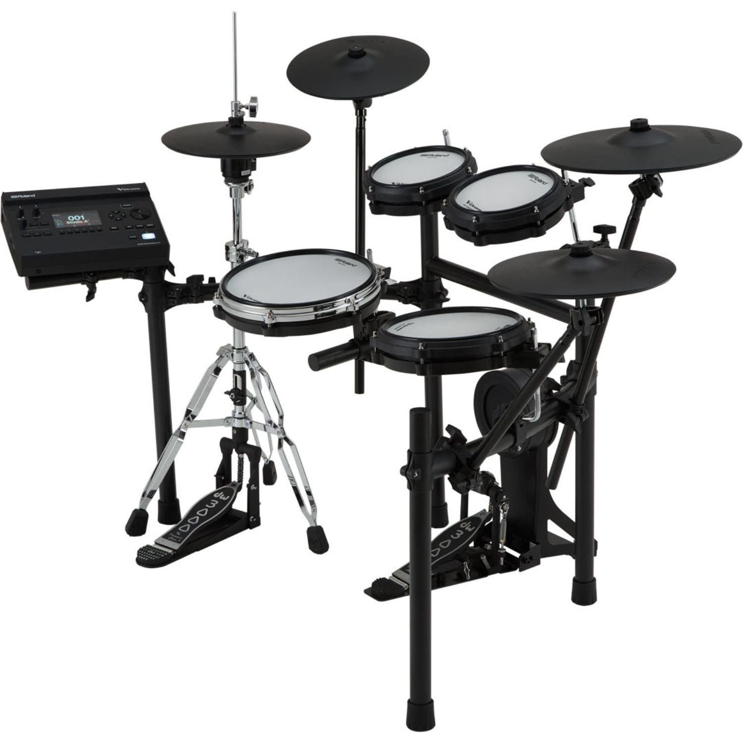 Roland Electronic Drum Kits Roland V Drums Electronic Drum Mesh Kit with MDS-Compact Drum Stand