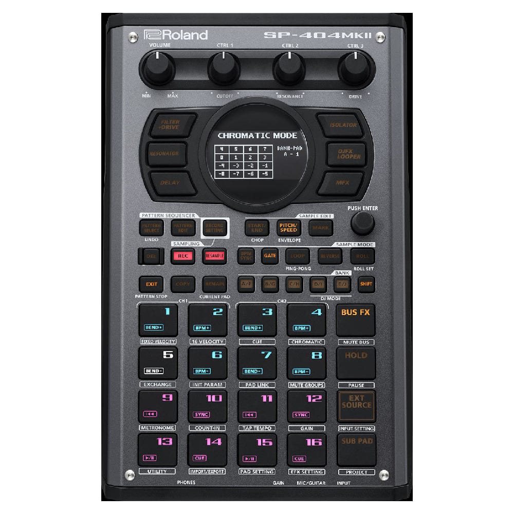 Roland Groove Production Grey Roland SP-404 MKII Creative Sampler And Effector