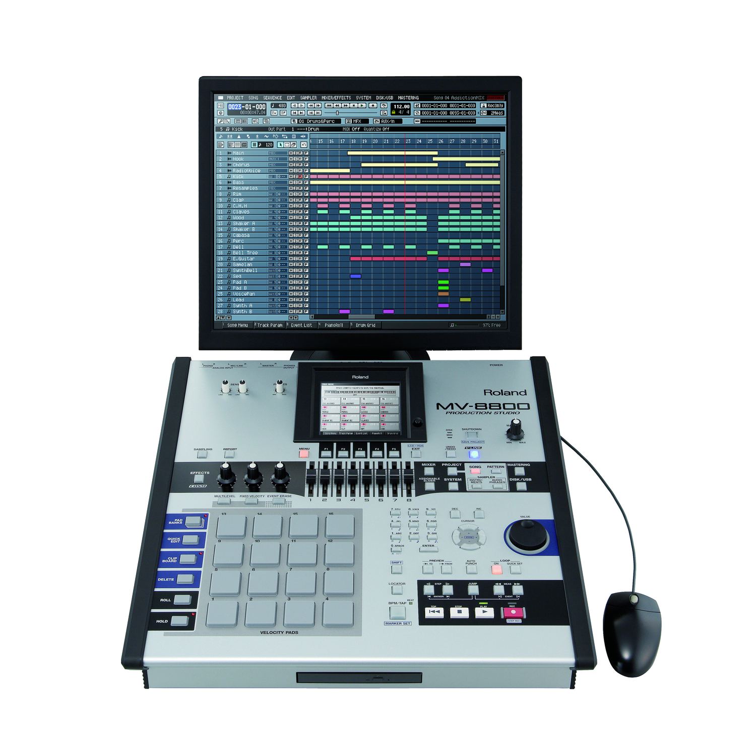 Roland Groove Production Roland MV8800 Production Studio