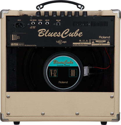 Roland Guitar Combo Amplifiers Roland Blues Cube Hot 30W Combo Guitar Amplifier 1x12inch -Vintage Blonde